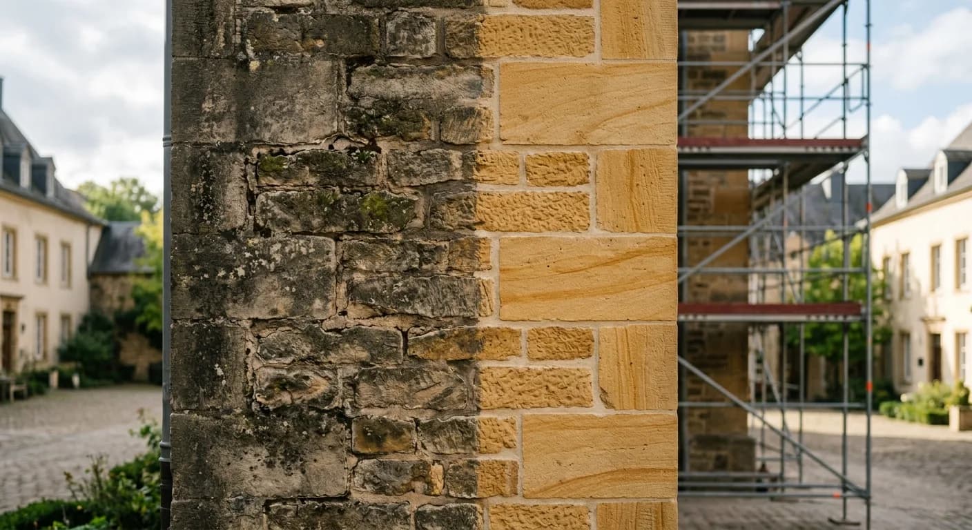 Ravalement maison de maître 1898 – Luxembourg-Belair
