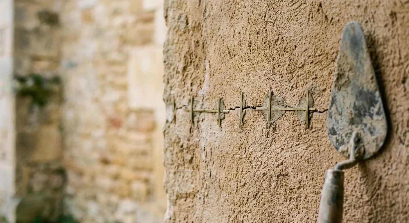 Réparation fissures façade